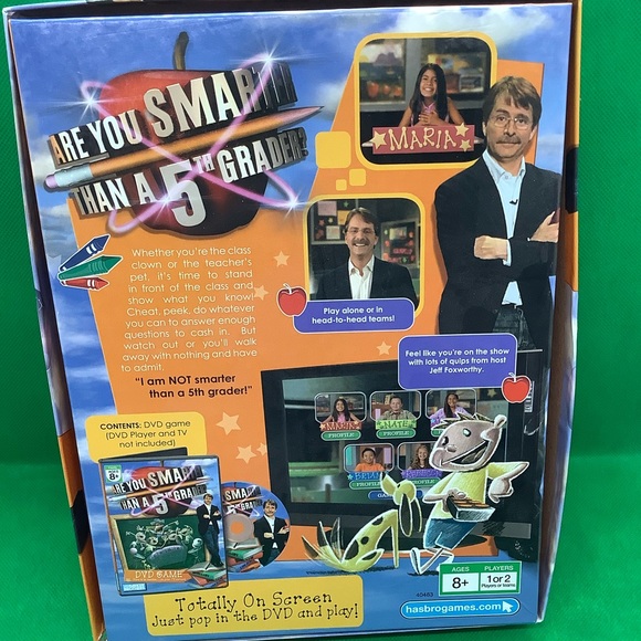 Are you smarter than a 5th grader DVD game - Picture 2 of 5